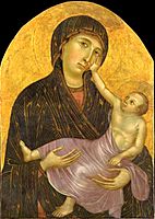 Cimabue madonna castefliorentino