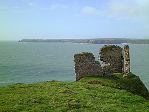 East Blockhouse, Angle