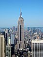 Empire State Building from the Top of the Rock