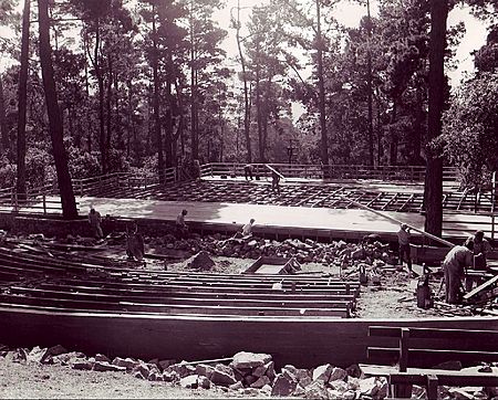 Forest Theatre rebuilding