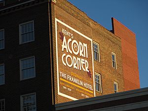 Franklin Hotel sign