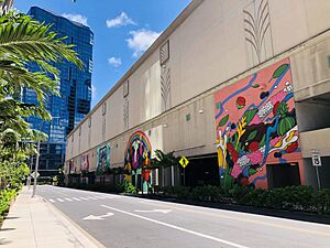 Halekauwila Street in Kakaʻako