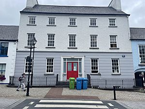 House in Westport - home of 3rd Marquess of Sligo, later Garda Station