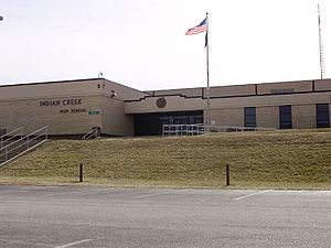 Indian Creek High School in Trafalgar