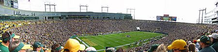 Lambeau Field panorama