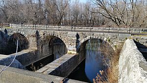 Limestone Creek at the Old Erie Canal