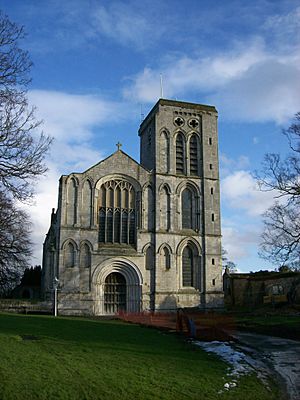 Malton Priory, West front