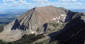 Mount Peale north face