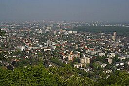 Muttenz photographed from Wartenberg