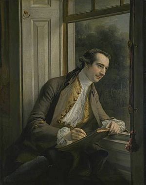 Paul Sandby by Francis Cotes N01943 9