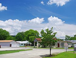 Buildings along SR 65 in Princeton