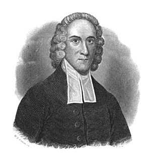 Rev. Dr. Jonathan Edwards (1837 engraving)