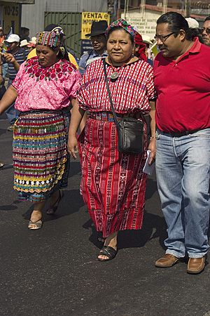 Rigoberta Menchu 2009