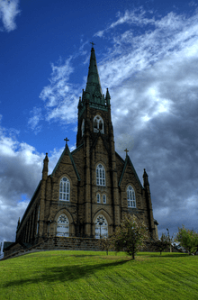 St. Michael's Basilica, Miramichi.png