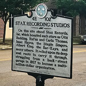 Stax Records, TN historical maker