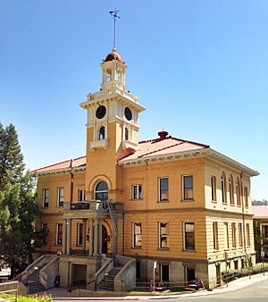 The county courthouse