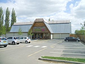 Visitor Centre at Jordans Mill (geograph 3458691)