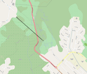 Wainuiomata Tunnel map