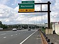 2020-07-11 16 27 41 View north along New Jersey State Route 444 (Garden State Parkway) at Exit 142C (Maplewood) in Hillside Township, Union County, New Jersey