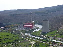 Aérea central térmica Velilla