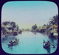 Bangkok - looking up river or canal LCCN2004707840