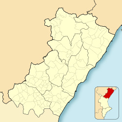 La Vilavella is located in Province of Castellón