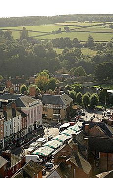 Castle square ludlow