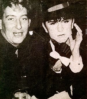 Circus Circus opening 1983 (Tallulah (left) Steve Strange (right))