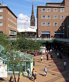 Coventry precinct and spire