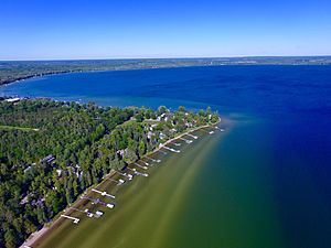 Dodge Point on Mullett Lake in Cheboygan, MI