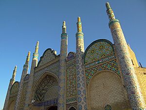 Exterior of Imamzade Hoseyn Shrine - Qazvin - Northwestern Iran (7418393126)