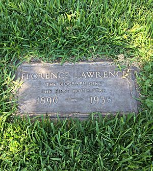 Florence Lawrence Grave