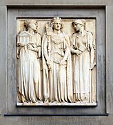 Liverpool frieze, St George's Hall 1