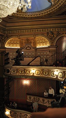 London Queen's Theatre auditorium