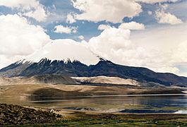 Parinacota volcano 1995