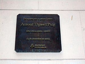 Placa Tàpies