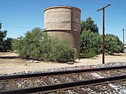 Queen Creek- Railroad Water Tank-1900-3