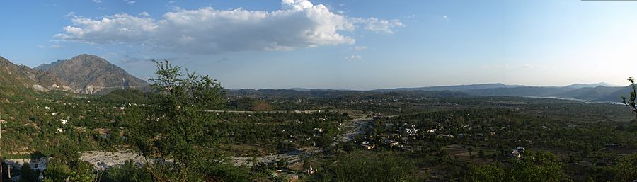 Reasi Skyline in Summer