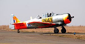 SAAF Museum Harvard 7643