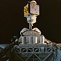 STS-61-C SATCOM Ku-1 deployment