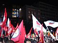 SYRIZA flags 2007