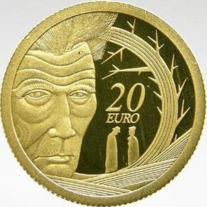 Sam beck 20euro gold Reverse