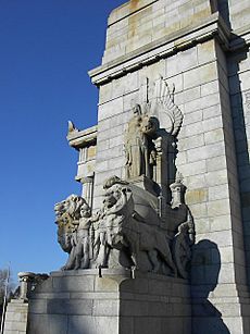 Shrine of Remembrance statue