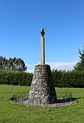 Side view of Glencoe Monument