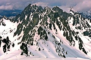 The Needles from Mount Deception