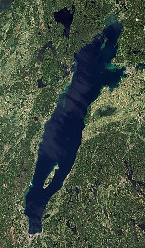 Vättern by Sentinel-2