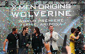 XMenOriginsWolverineCastConfettiPremiereApr09