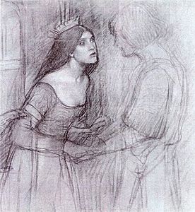 A Female Study - John William Waterhouse