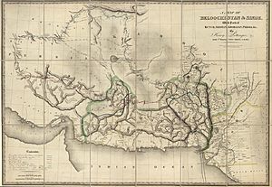 A Map of Beloochistan & Sinde