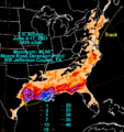 Allison 2001 rainfall